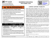 Horizon Global 76916 Instrucciones De Instalación