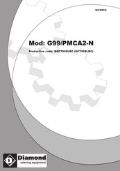 Diamond G99/PMCA2-N Instrucciones Para El Funcionamiento