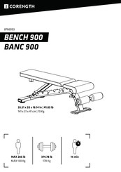 CORENGTH BANC 900 Manual De Instrucciones