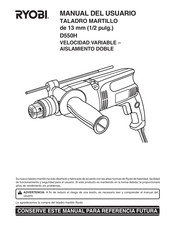 Ryobi D550H Manual Del Usuario