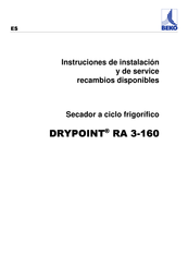 Beko DRYPOINT RA 3-160 Instrucciones De Instalación Y De Servicio