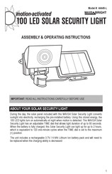 MAXSA Innovations 44449-L Manual De Instrucciones