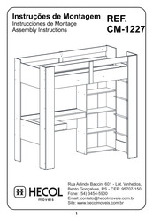 Hecol Móveis CM-1227 Instrucciones De Montaje