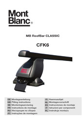 Mont Blanc CFK6 Instrucciones De Montaje