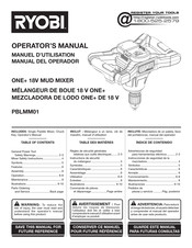 Ryobi PBLMM01 Manual Del Operador