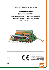 Amazone AD - 403 Super Instrucciones De Servicio