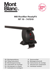 Mont Blanc RF 19 Instrucciones De Montaje