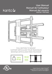 Kanto PDX700G Manual Del Usuario