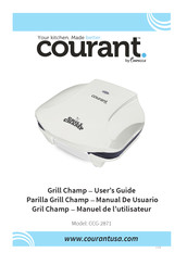 Impecca courant GRILL CHAMP CCG-2871 Manual De Usuario