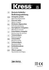 KRESS 280 DSXL Manual De Instrucciones