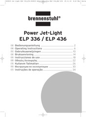 brennenstuhl ELP 336 Manual Del Usuario