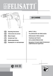 Felisatti DI13/650E Instrucciones De Servicio