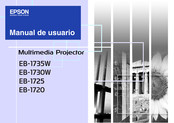 Epson EB-1725 Manual De Usuario