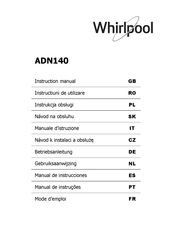 Whirlpool ADN140 Manual De Instrucciones