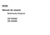 Epson EB-1420Wi Manual De Usuario