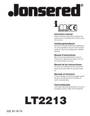 Jonsered LT2213 Manual De Las Instrucciones