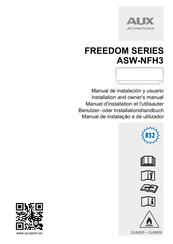 AUX FREEDOM ASW-NFH3 Manual De Instalación Y Usuario