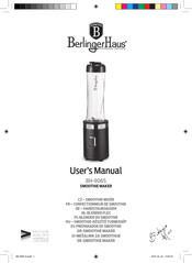 Berlinger Haus BH-9065 Manual De Instrucciones