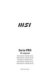 MSI PRO AP243 13M MS-AE10 Guía De Usuario