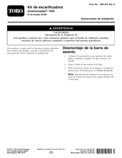 Toro 04109 Instrucciones De Instalación