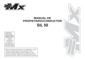 MX SIL 50 Manual Del Propietário