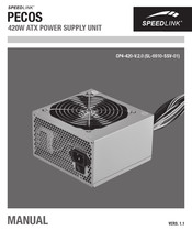 Speedlink PECOS 420W ATX Manual De Instrucciones