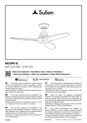 Sulion BALCONY XL 2181707 Instrucciones De Montaje