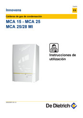 De Dietrich MCA 15 Instrucciones De Uso