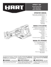 Hart HPRS011 Manual Del Operador