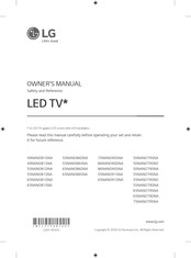 LG 65NANO81DNA Manual Del Propietário