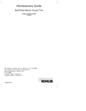 Kohler K-6502 Manual De Instrucciones