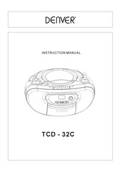 Denver TCD-32C Manual De Instrucciones