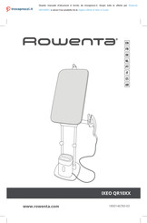 Rowenta IXEO QR10 Serie Manual Del Usuario