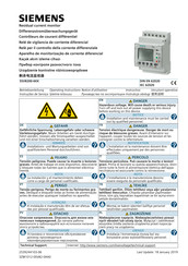 Siemens 5SV8200-6KK Instructivo