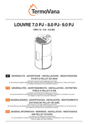 TermoVana 9.0 BG Generalidades - Advertencias - Instalación - Mantenimiento