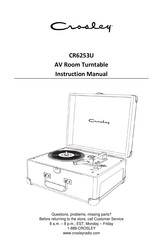 Crosley CR6253U Manual De Instrucciones