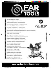 Far Tools JOS 250D Traduccion Del Manual De Instrucciones Originale