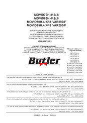 Butler MOVID70H.4 Manual Del Usuario