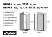 RAVAK NPSS 90 Instrucciones De Montaje