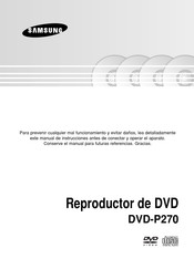 Samsung DVD-P270 Manual