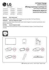 LG 86TR3DK-B Guía De Instalación Rápida