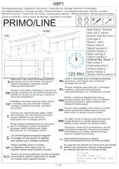 LC LINE-08P1 Instrucciones De Montaje