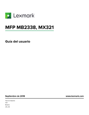 Lexmark MX321 Guia Del Usuario