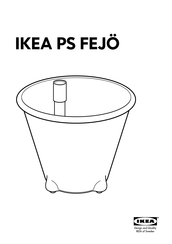 IKEA PS FEJÖ Manual Del Usuario