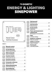 Dometic SinePower MCR-9 Instrucciones De Uso