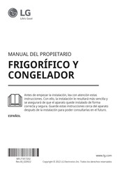 LG GTBV38SWGKD Manual Del Propietário