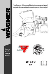 WAGNER W 610 Traduccion Del Manual De Instrucciones Originale