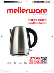 Mellerware MILAN 2200W Manual De Instrucciones