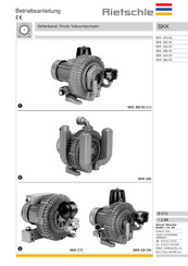 Rietschle SKK 334 03 Manual Del Operador