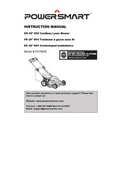 Power smart PS76826 Manual De Instrucciones